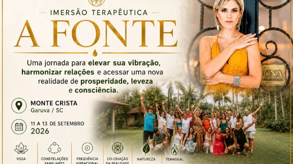 Imersão Terapêutica  — A Fonte | 11 a 13/09
