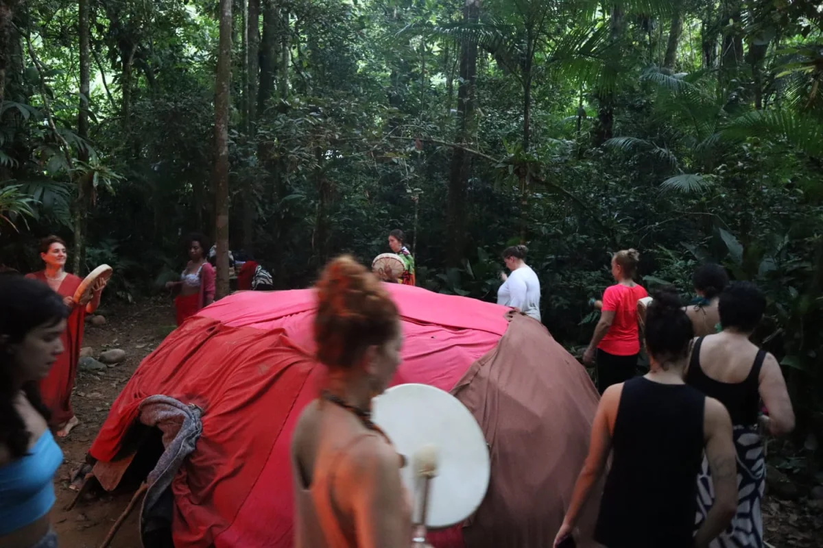 Ensaio da Terra - Temaskal com Andréa Sumé e Eduardo Coelho