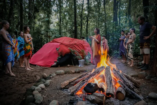 Temazcal, Tambores e Cacao