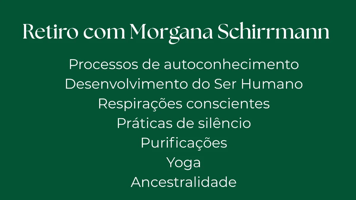 Retiro com Morgana