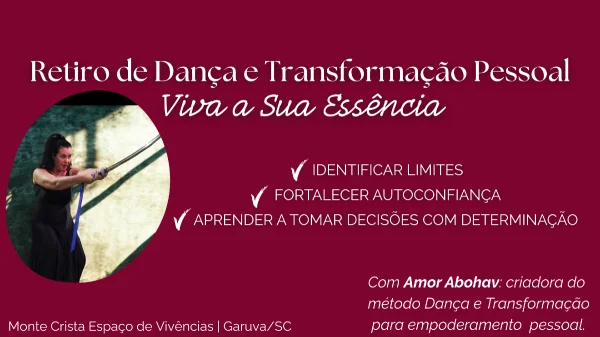 Retiro de Dança e Transformação Pessoal | 12 a 14/06