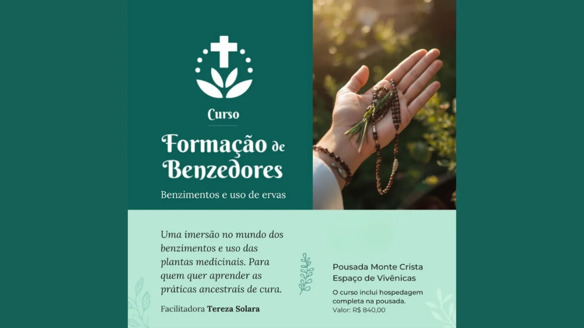 Curso de Benzimentos e plantas 
